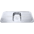 Double draining board sink kitchen accessory